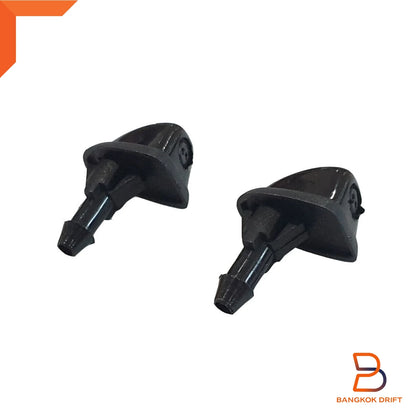 Pair Windshield Washer Nozzle Jet for Nissan Navara D21 Pathfinder (86-97)