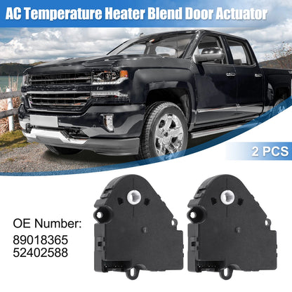 2pcs HVAC Air Door Actuator for Chevy Silverado Tahoe (No. 89018365)