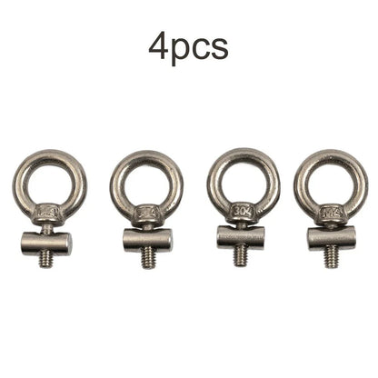 2-8x Stainless Steel Awning Rail Stoppers 6mm for Motorhome/Caravan