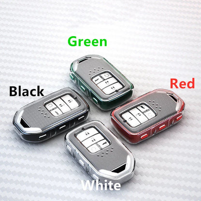 Car TPU Remote Key Fob Case Cover Shell Holder for Honda Accord Civic CRV HRV