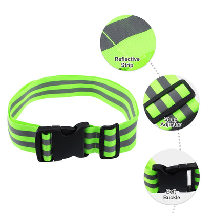 3 Pcs Reflective Belt for Night Walking Gear