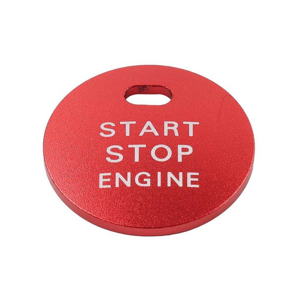 Red Engine Start Push Button Cover Trim for Mazda 3, 6, CX-5 (2003-2023)