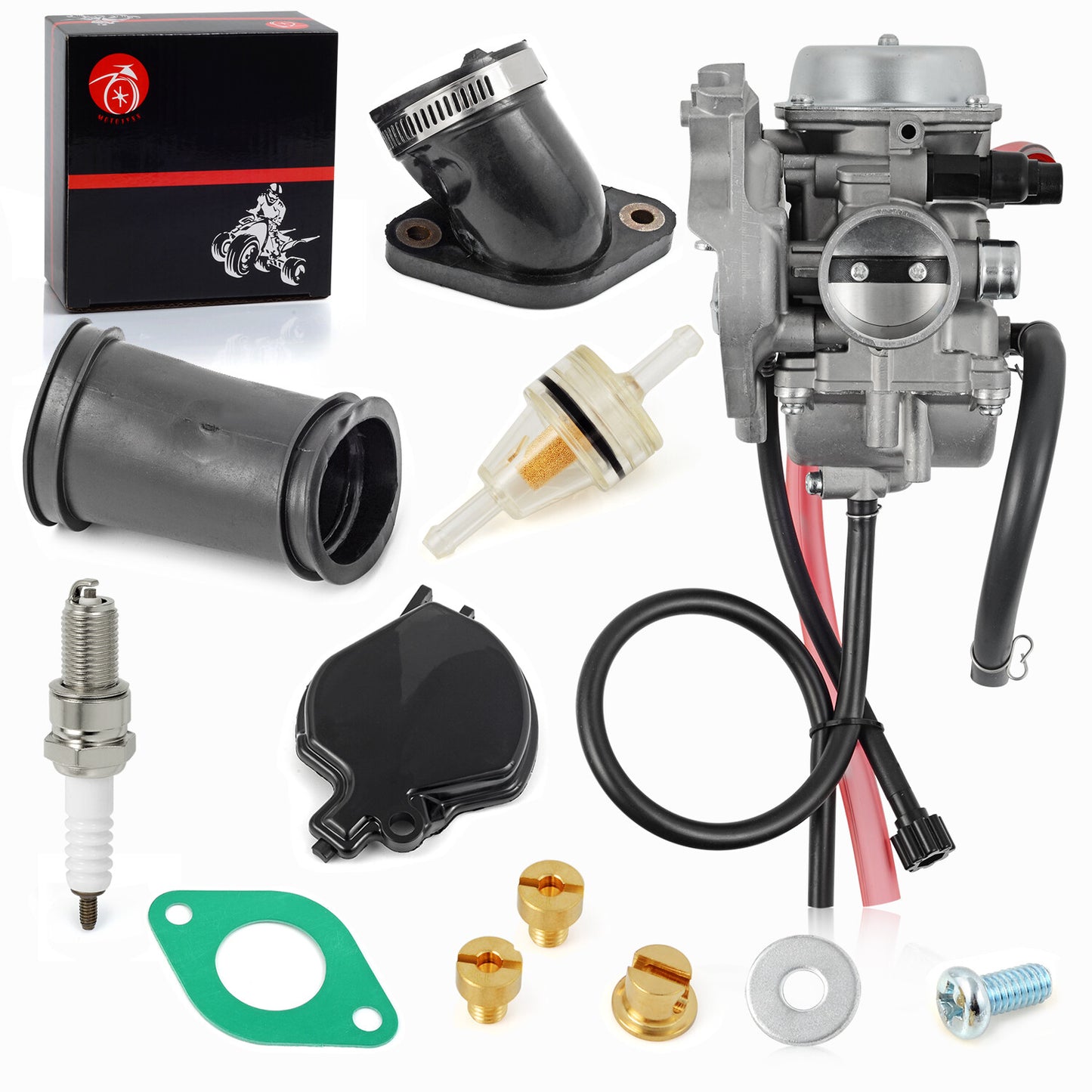 Carburetor with Intake Manifold for Arctic Cat 250 300 (2001–2005)