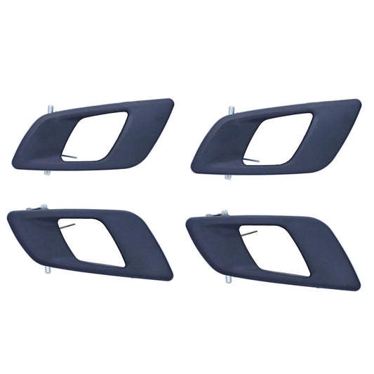 4 Pcs Set Black Inner Door Handle for Ford Ranger PX, Mazda BT50 (2011–2015)