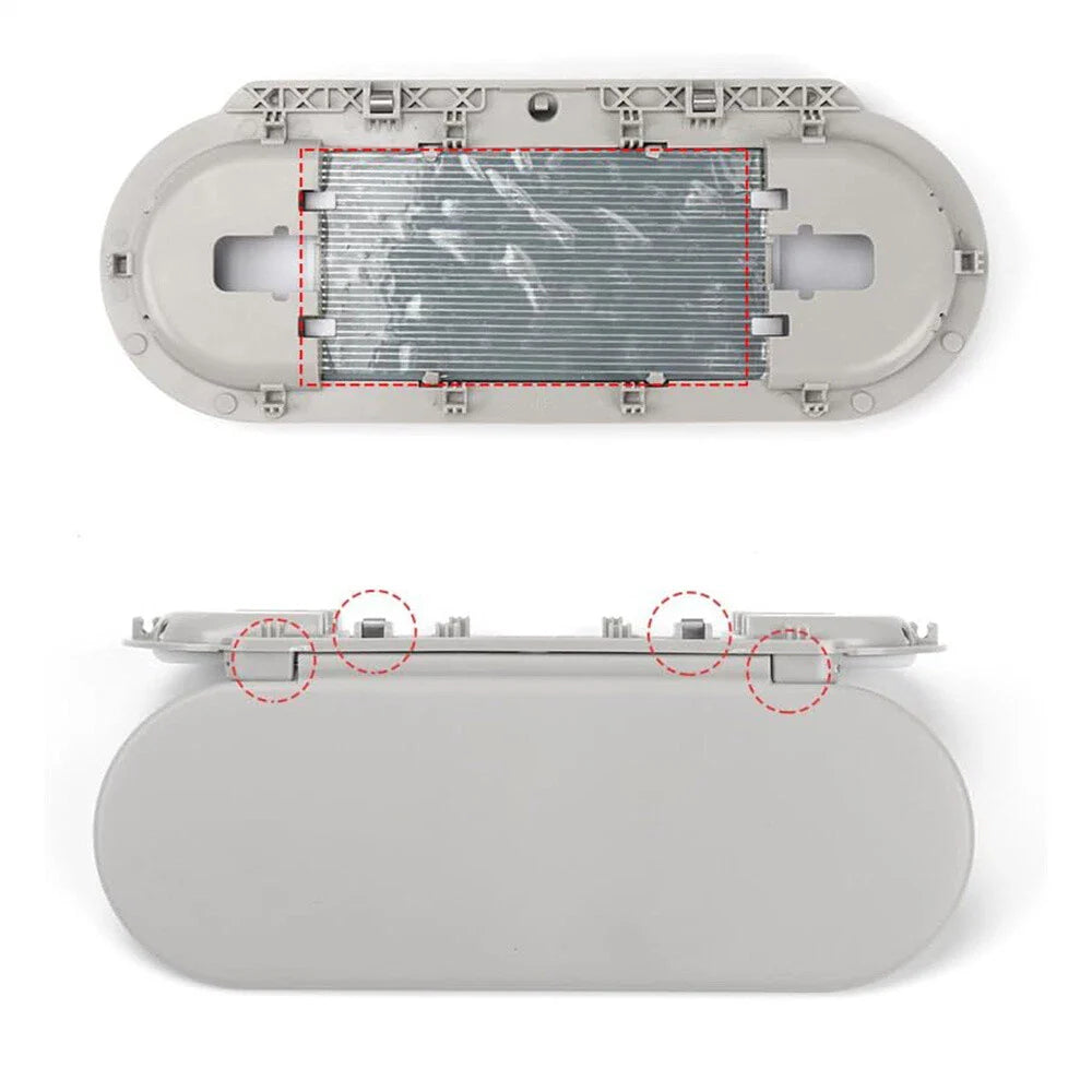 Sun Visor Vanity Mirror Cover for BMW Mini Cooper F55 F56 (2015-2022)