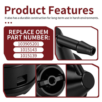 Fuel Tank Vent & Insulation Grommet for Club Car DS Precedent (1992–2015)