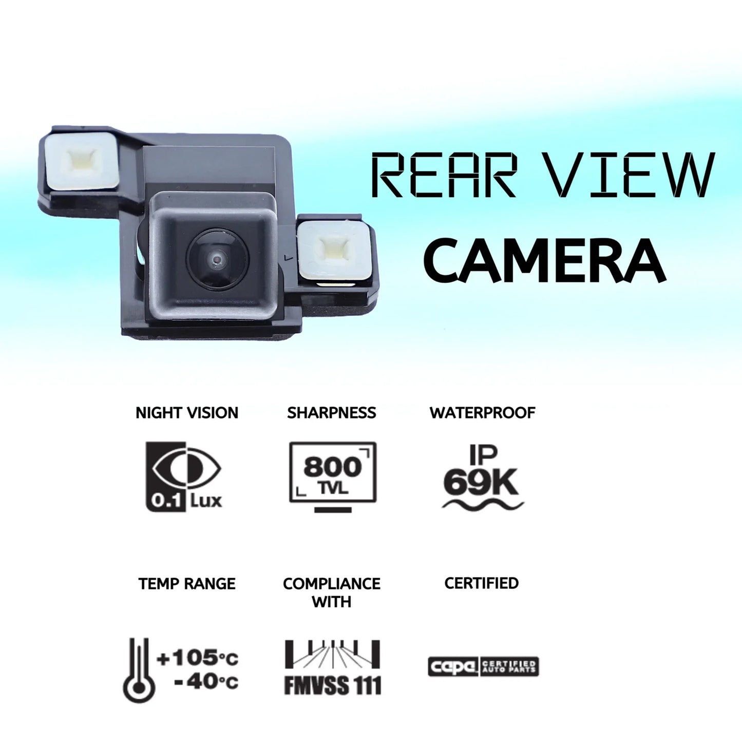 Reverse Camera OE Connector for Toyota Prius (2009–2016)