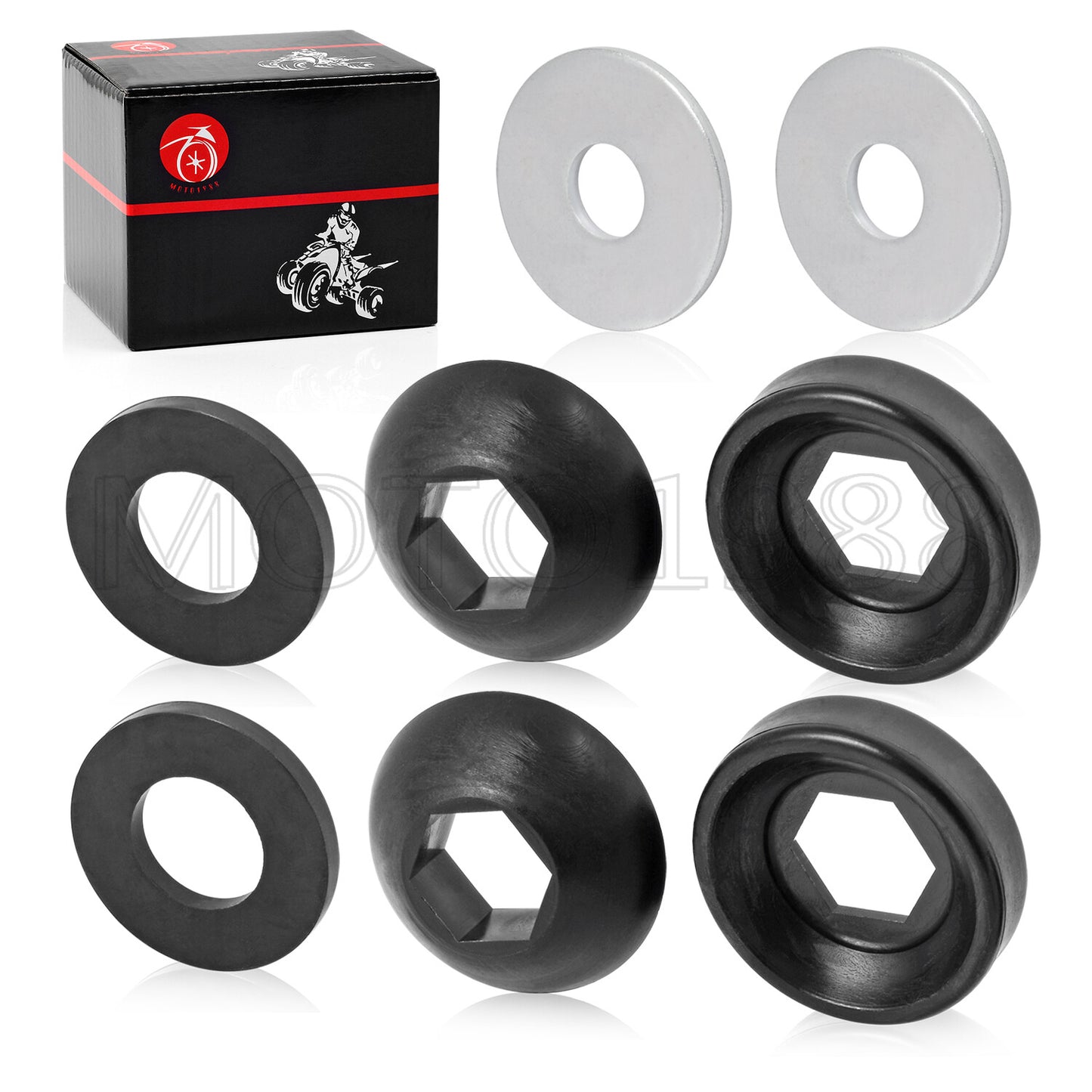 Strut Shock Pivot Ball Kit for Polaris Ranger 400 425 500 570 700 800 (2000–2023)