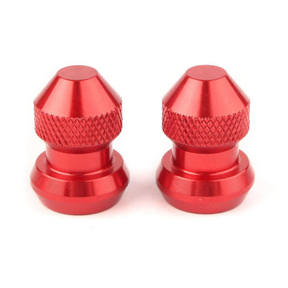 Red Valve Stems Dust Covers for Car Auto Wheel Tire Accessories