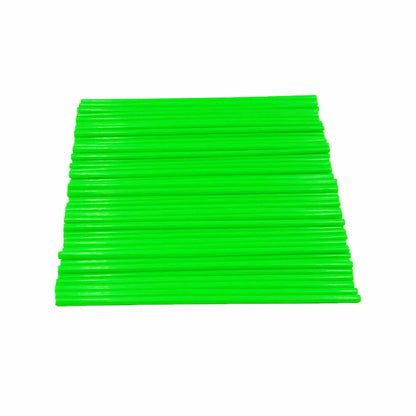72pcs GREEN Wheel Spoke Wraps for Motorcycle Dirt Bike CRF EXC YZF