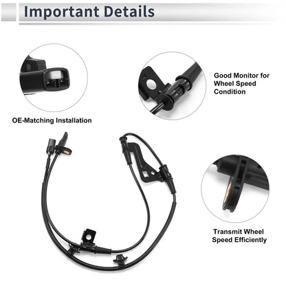 ABS Wheel Speed Sensor No. 59810F2300 for Hyundai Elantra (2017–2020)