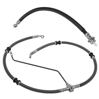Front Brake Hose Line Pipe Kit for Yamaha Kodiak Grizzly Bruin (2003–2014)