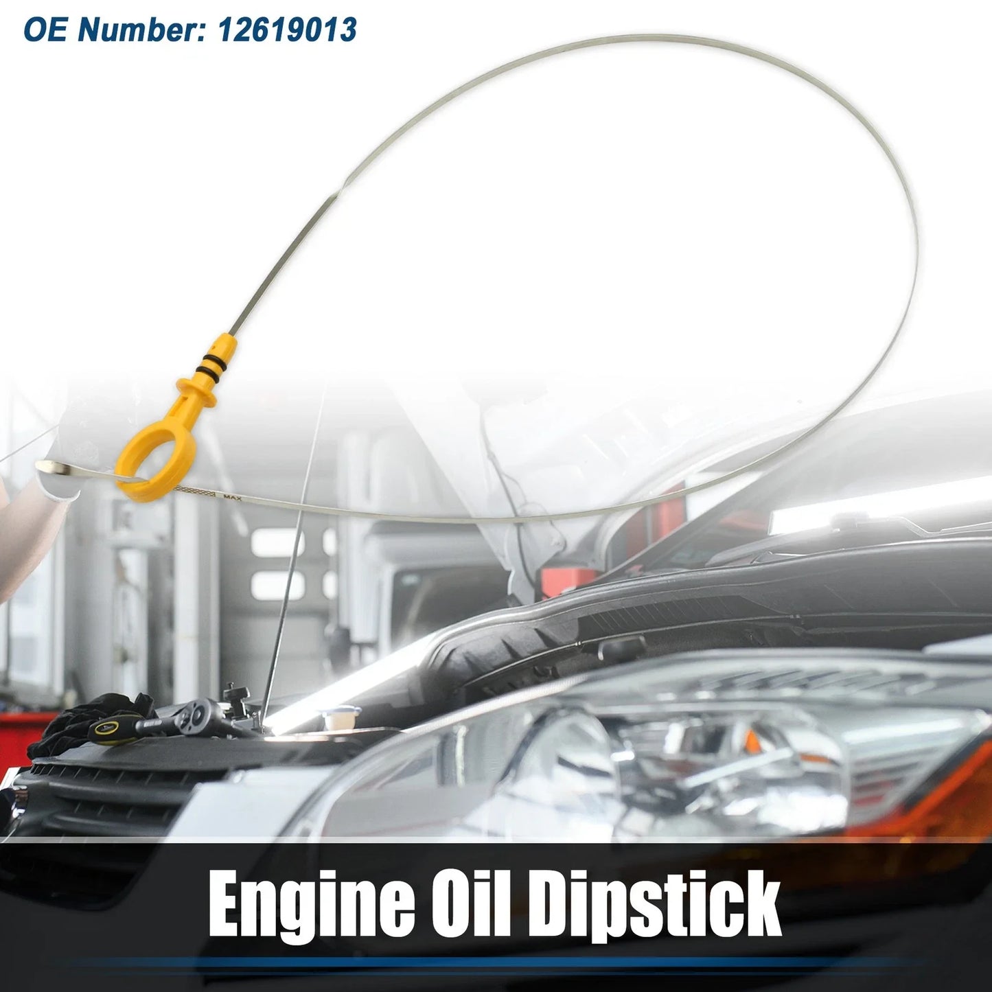 Engine Oil Level Indicator Dipstick for Chevrolet Silverado 1500 (2014-2023)