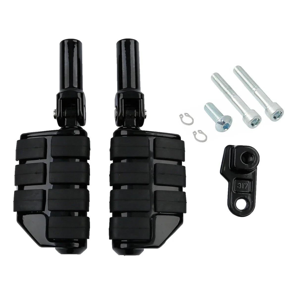 Rear Passenger Footpegs Mounts for Harley Softail Slim FLS (2012-2023)