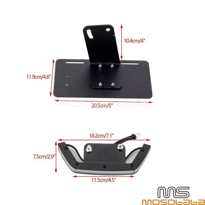 Rear LED Brake/Turn Signal/License Plate Holder for Harley Sportster S (2021-2023)