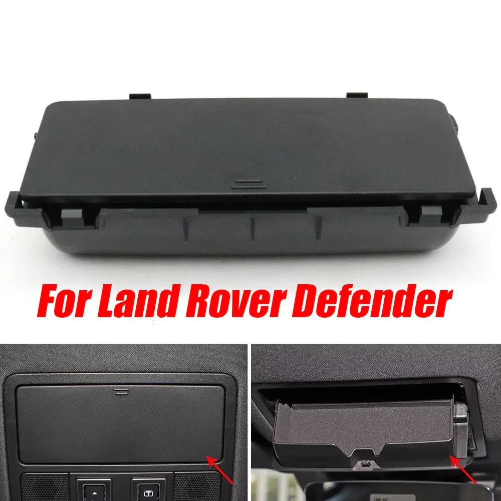 Auto Glasses Case Sunglasses Holder Storage Box for Land Rover Defender