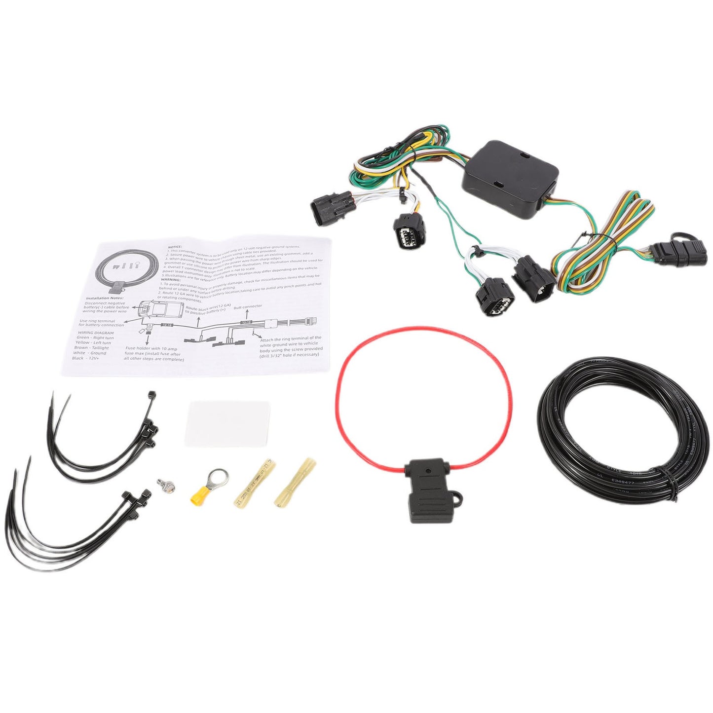 4-Pin Trailer Wiring Harness for Jeep Cherokee (2014–2023)