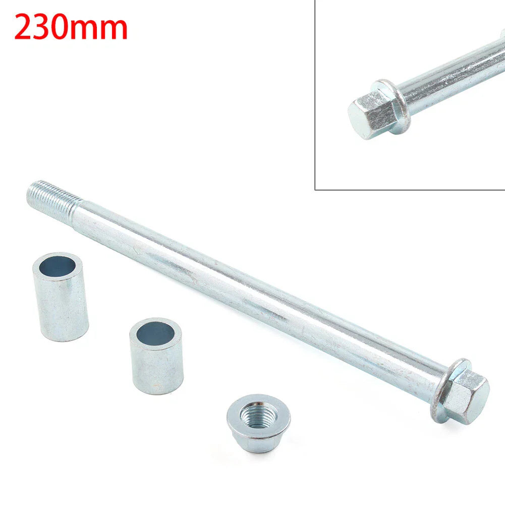M15x 230mm + 2 Spacers Axle for 125cc 140cc Quad Dirt Pit Bike