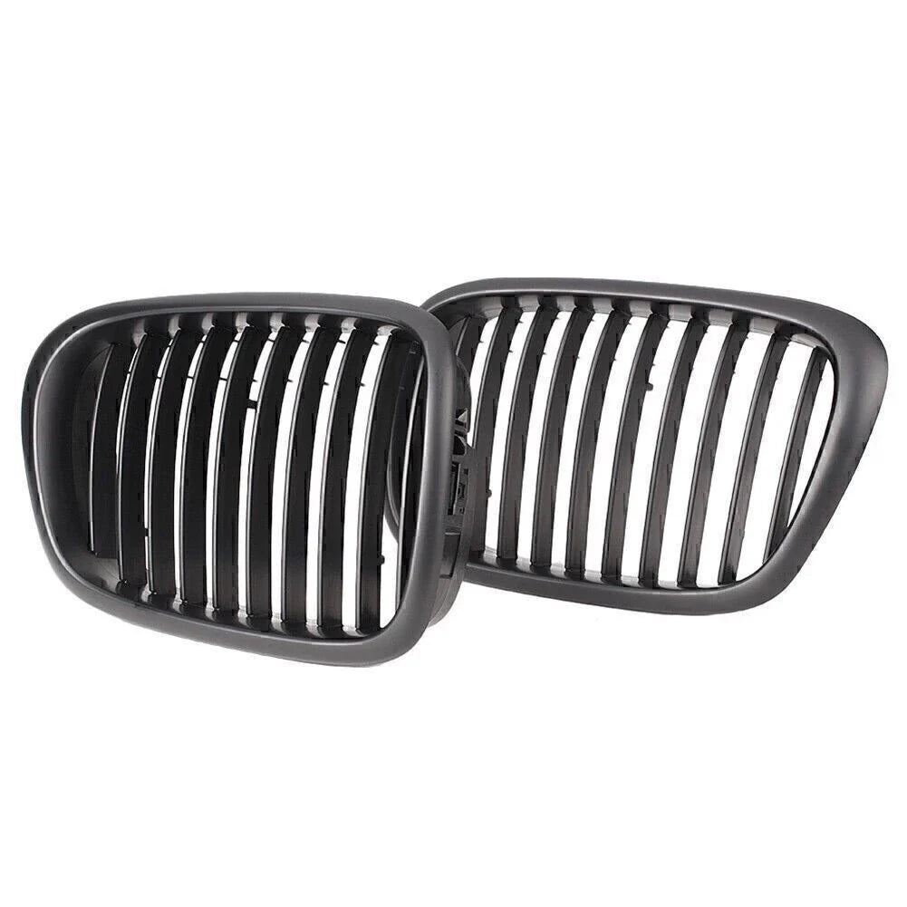 Bumper Grill Mesh Grille for BMW E39 525 528 530 535 M5 (2000-2003) Black
