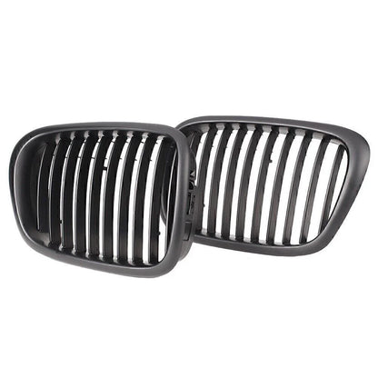 Bumper Grill Mesh Grille for BMW E39 525 528 530 535 M5 (2000-2003) Black