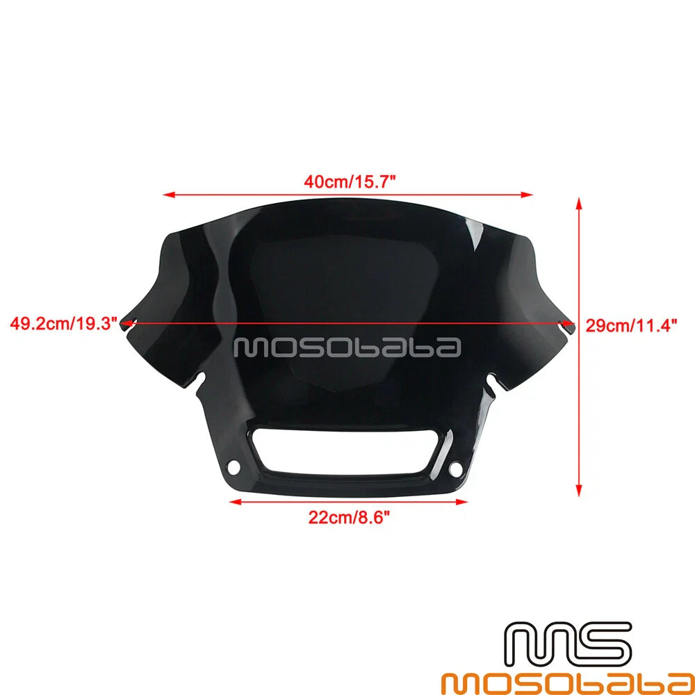 7" Windshield Protector Cover for Harley Softail Low Rider ST/El Diablo (2022-2023)