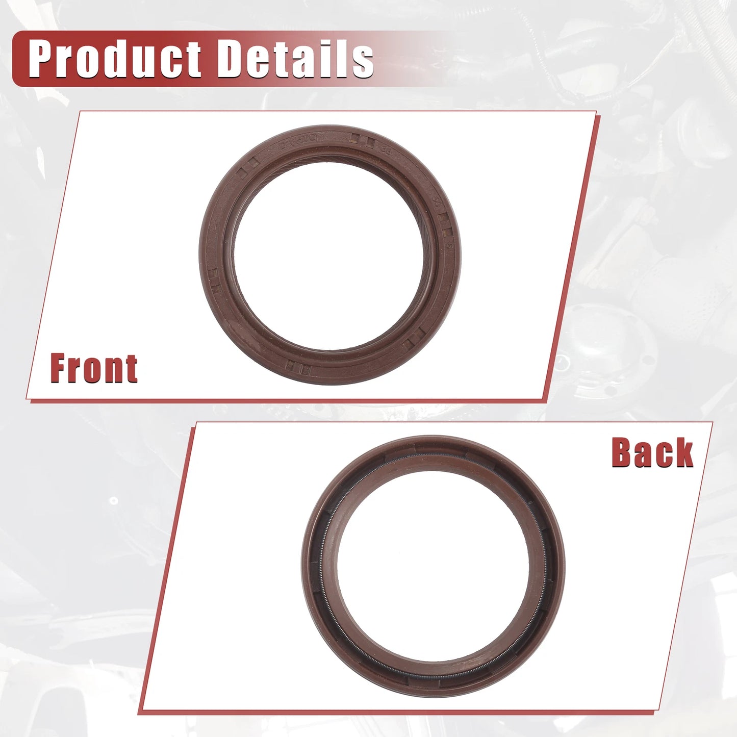 Crankshaft Seal for Toyota Camry (2002–2011) No. 90311-38089