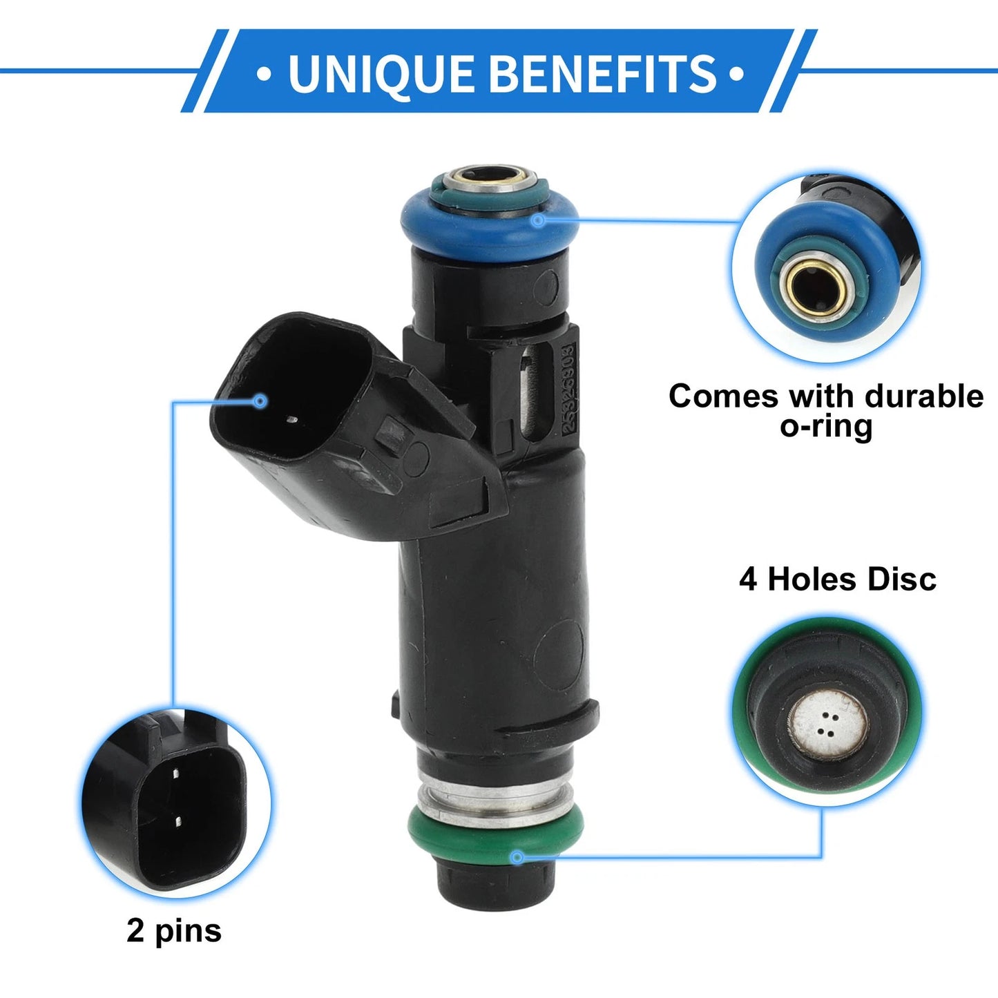 Fuel Injector No. 25326903 for Chevrolet Tahoe 5.3 (2002–2007)