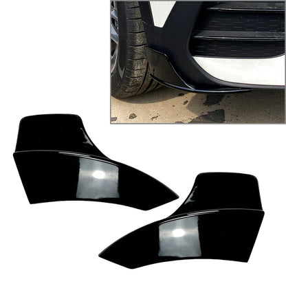 Glossy Black Front Bumper Lip Splitter for Mercedes Benz GLB-Class (2020-2022)