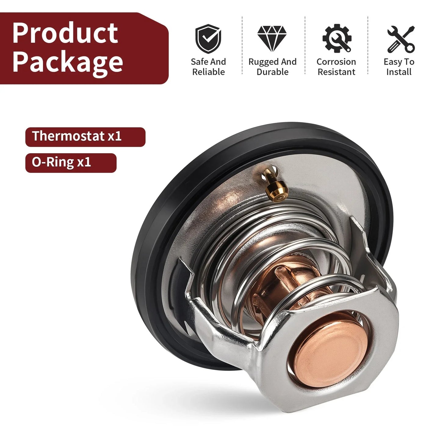 Thermostat & O-Ring for Honda TRX500FA Foreman Rubicon
