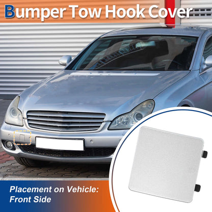 Tow Hook Cover for Mercedes-Benz CLS (2006–2011) No.A2198850026 Silver