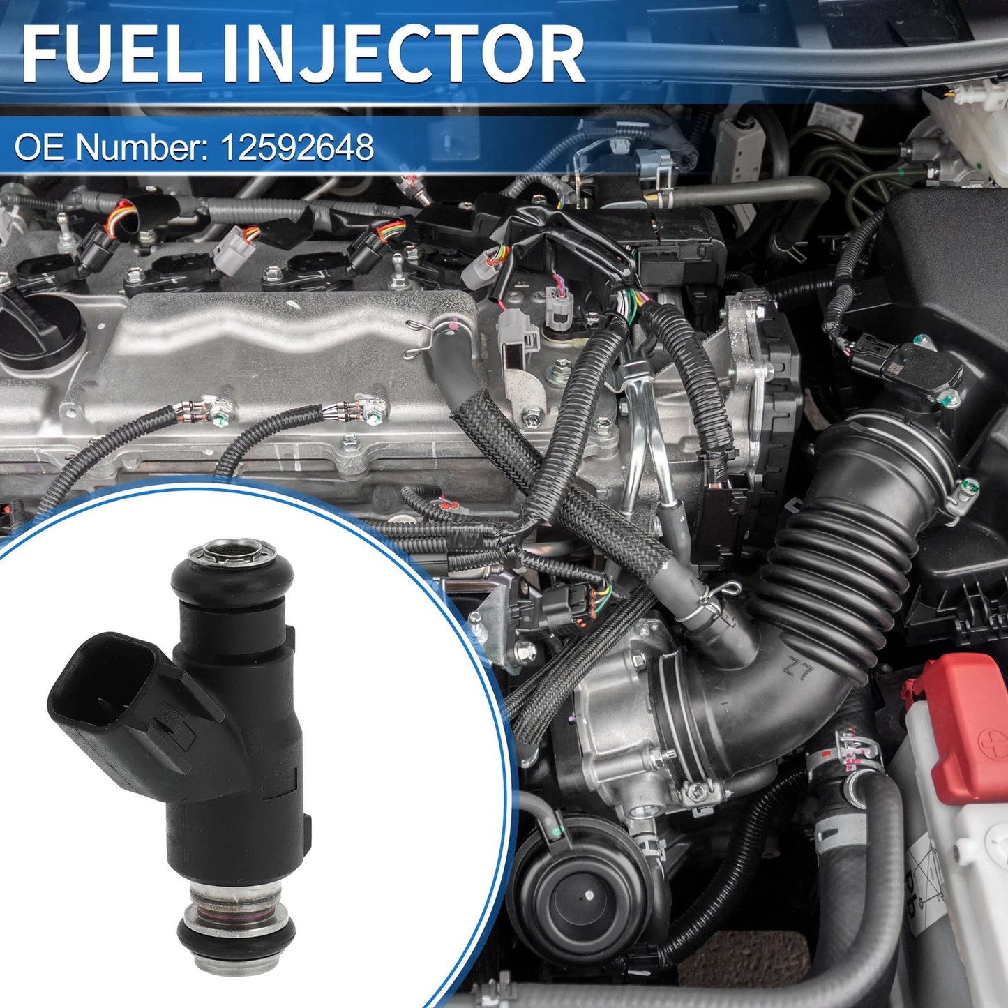 Fuel Injector No. 12592648 for Chevrolet Impala 3.5 3.9 (2006–2010)