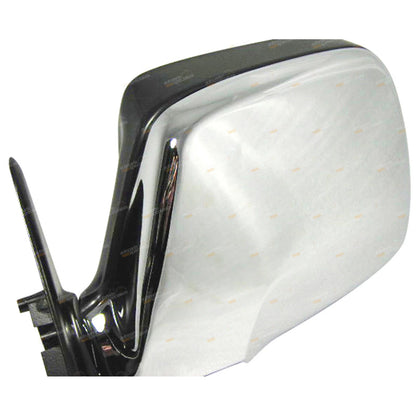 Set of 2 Chrome Electric Door Mirrors for Toyota Landcruiser 80 Series (1990–1998)