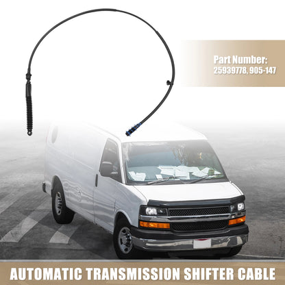 Set of 1 Gear Shift Cable for Chevrolet Express 1500 2500 3500 (2003–2009)