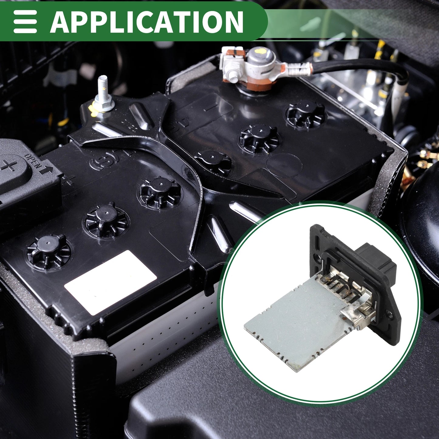 HVAC Blower Motor Resistor No. 970353D000 for Hyundai Sonata (2005)