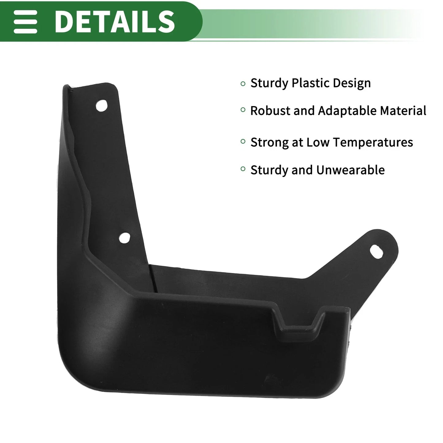 Mud Flaps Splash Guards for Hyundai Encino (2018-2020) with Mount Accessories
