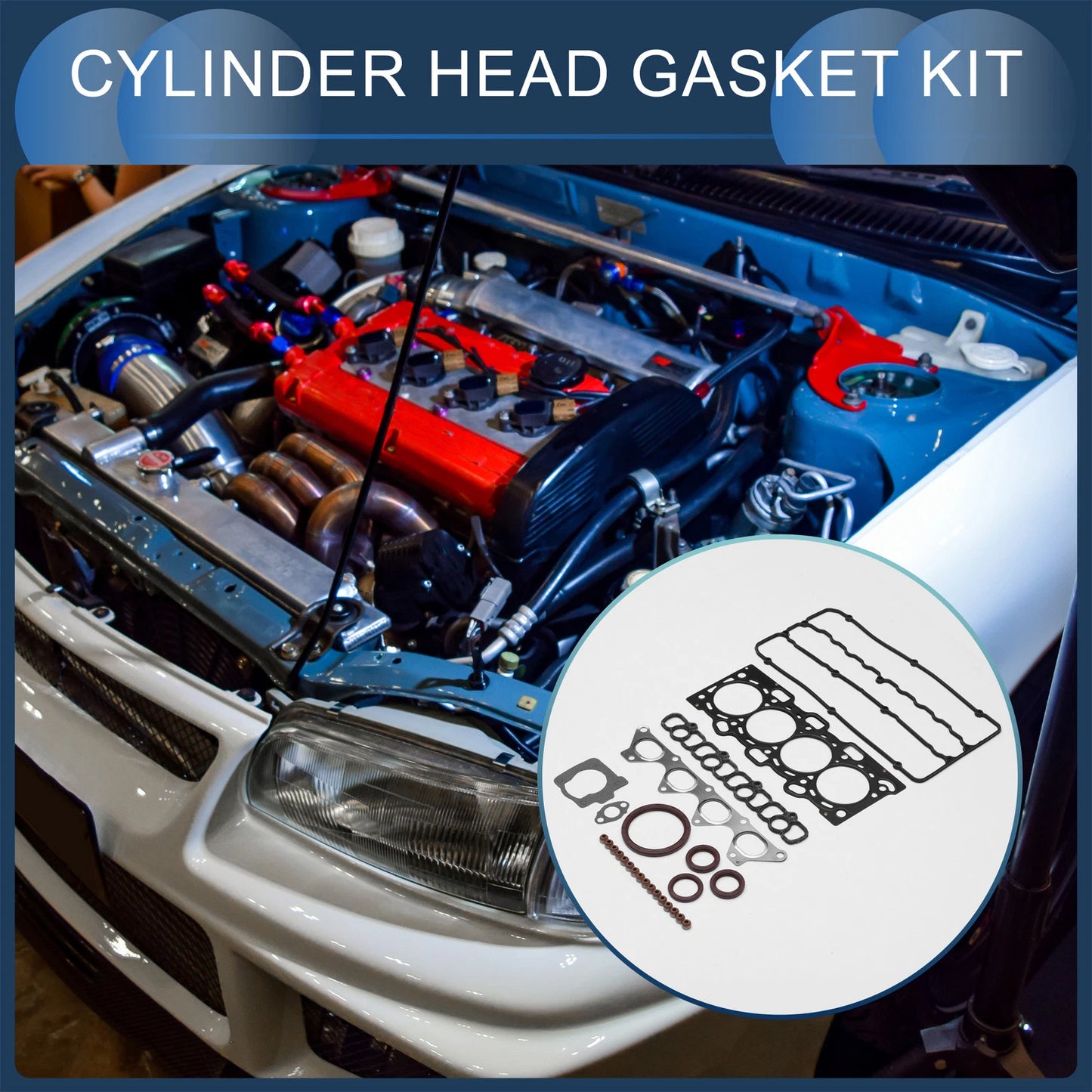 Cylinder Head Gasket Kit No.MD976072 for Mitsubishi 4G93 (1995–1999)
