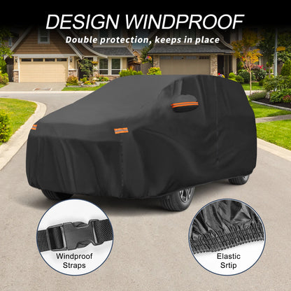 Waterproof Aluminum Film Car Cover for Toyota BZ4X (2022–2023)