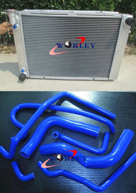 Aluminum Radiator & Red Hose for Holden Commodore (VG-VS)