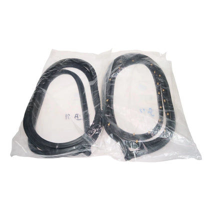 Set of 4 Door Weatherstrip Seals for Datsun Sunny Sentra Hatchback (1983–1986)