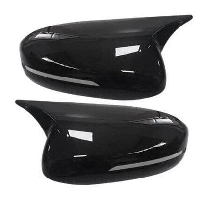 Black OX Horn Rear View Mirror Cover Caps for Kia Optima K5 (2011-2015)