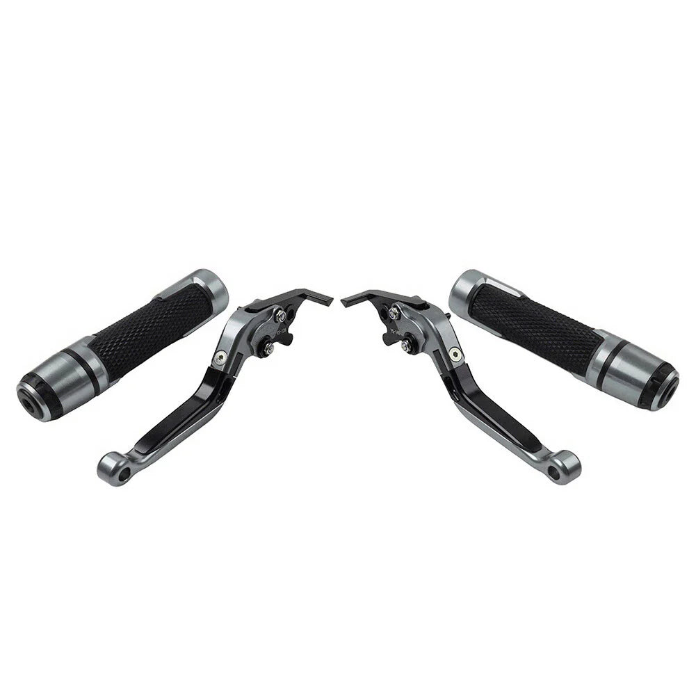 Titan Folding Brake Clutch Levers Grip Set for Suzuki GSXR600/750 (2006-2019)