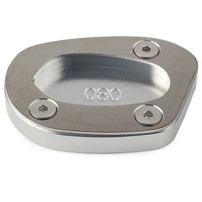 Kickstand Side Stand Enlarger Plate for Speed Twin 1200 (2019-2021) Silver