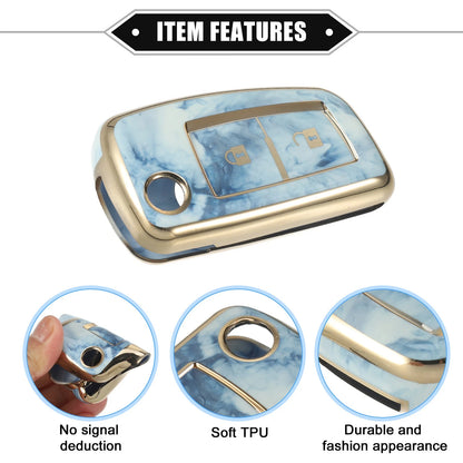 2 Button Smart Key Fob Case Cover for Nissan Rogue Frontier (2014–2023)