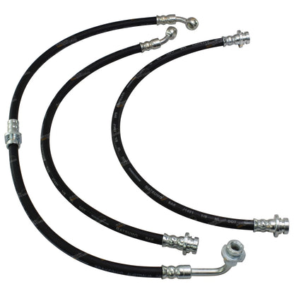2" Extended Rubber Brake Hose Kit for Suzuki Jimny (1998–2017)