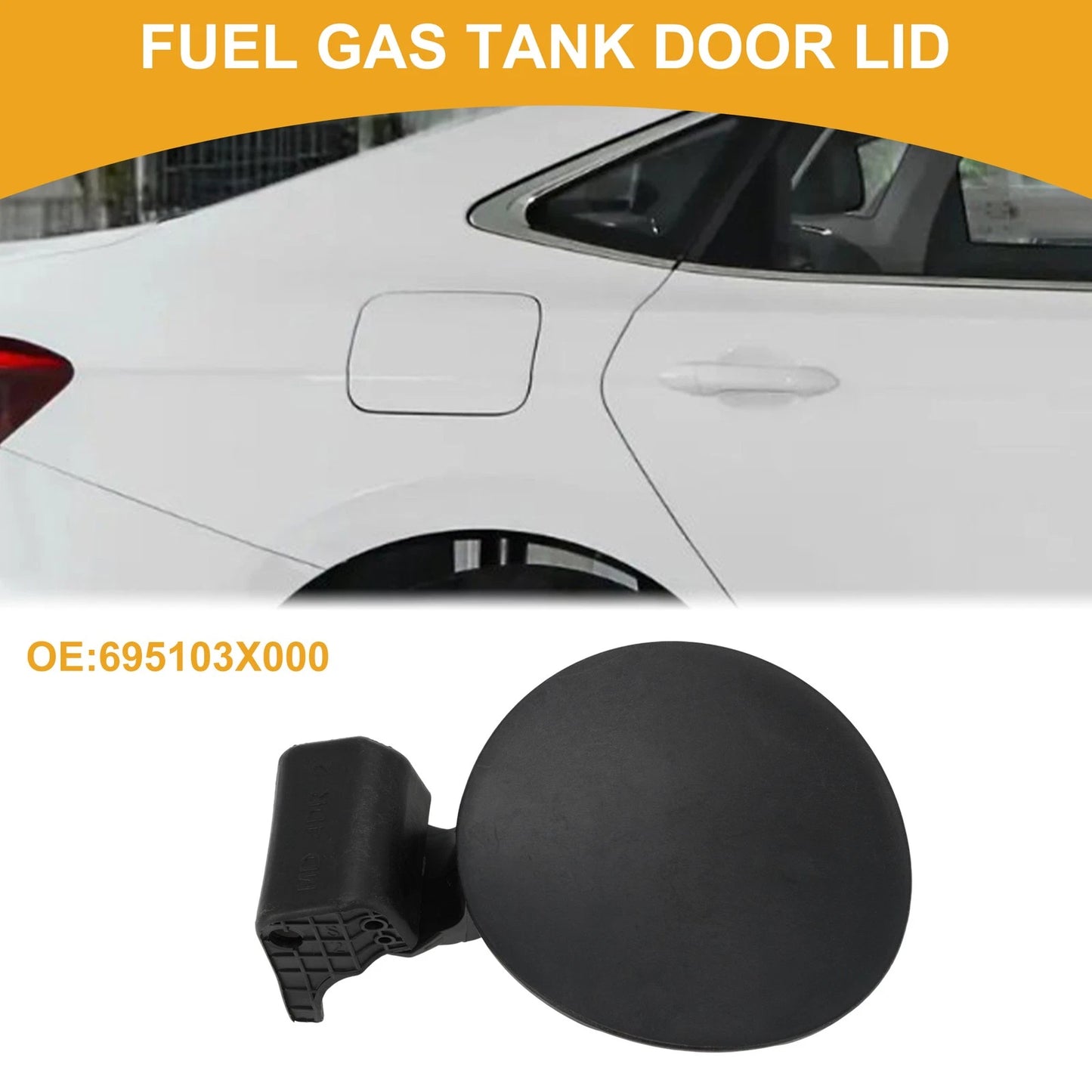 Fuel Tank Door Cap for Hyundai Elantra (2011–2016) No. 69510-3X000