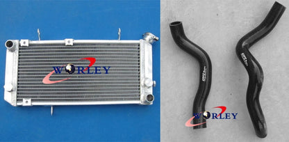Aluminum Radiator with Black Silicone Hose for Suzuki TL1000S (1997–2001)