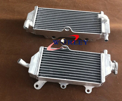 Aluminum Radiator + RED Silicone Hose for YAMAHA WR450F (2012-2014)