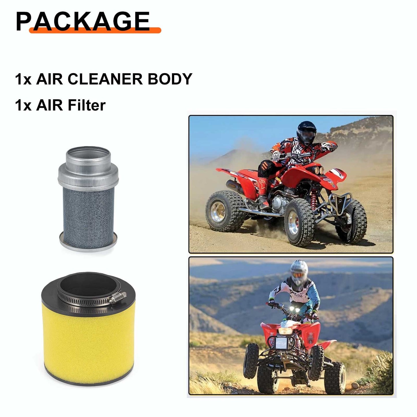Air Filter Cleaner Body Set for Honda Foreman 400 450 (2000–2006)