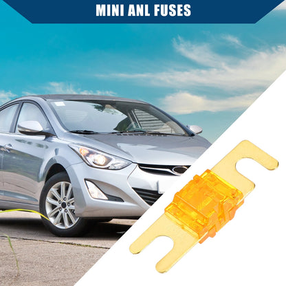 5 Pcs Mini ANL Fuses 40A for Car Motorcycle (Universal)