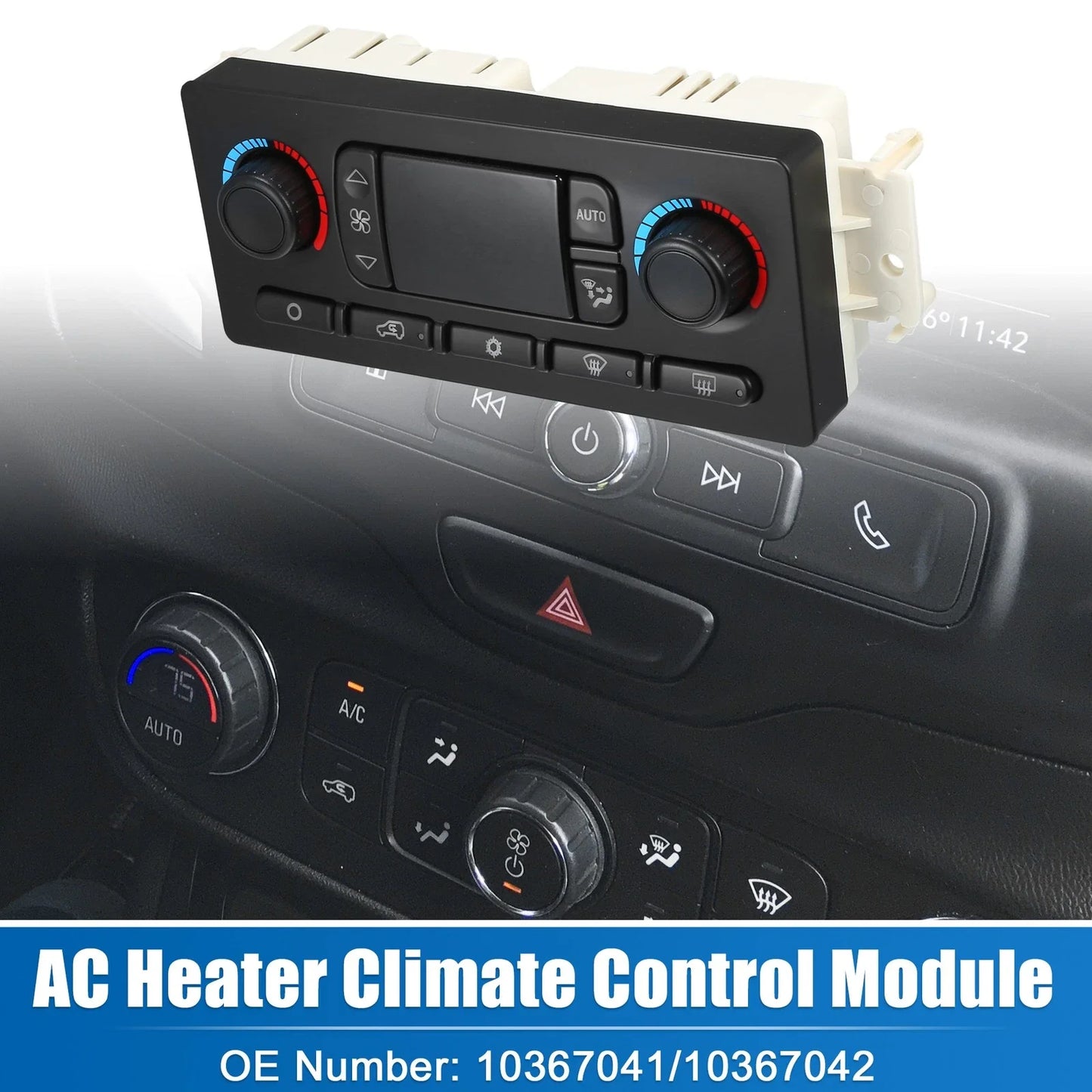 A/C Heater Climate Control Panel for Chevrolet Silverado (2007-2013)